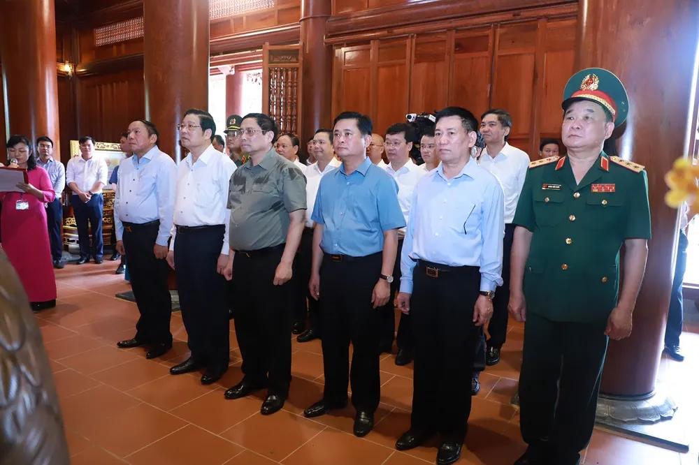 Thủ tướng Chính phủ Phạm Minh Chính thăm và làm việc tại Nghệ An ảnh 2