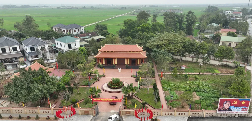 Nhà lưu niệm Đại tướng Chu Huy Mân tại xã Hưng Hòa (TP Vinh, tỉnh Nghệ An)