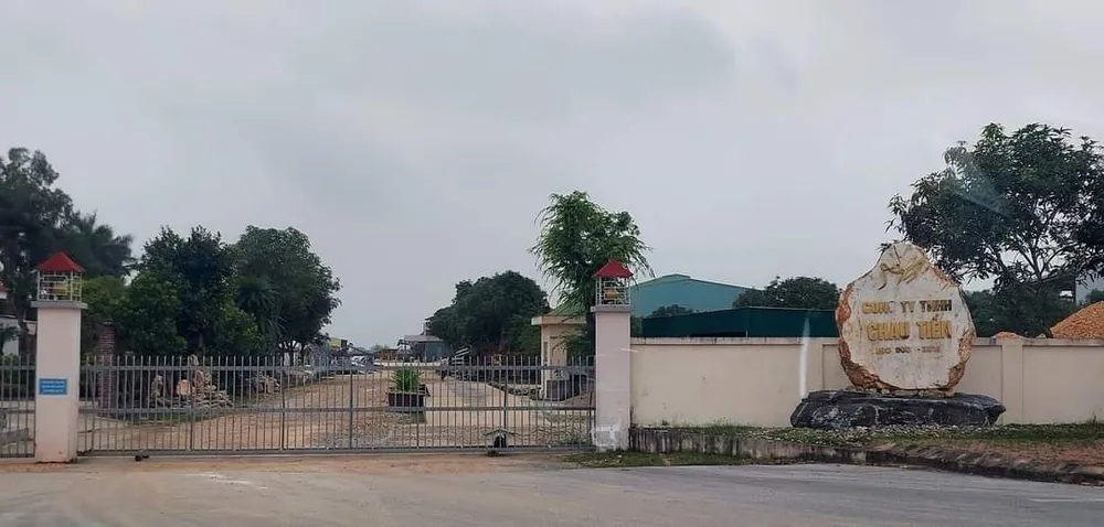 Công ty TNHH Châu Tiến, nơi các công nhân làm việc