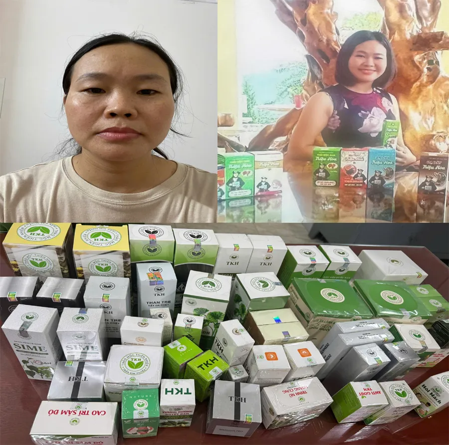 hoàng thị ngọc và tang vật.jpg