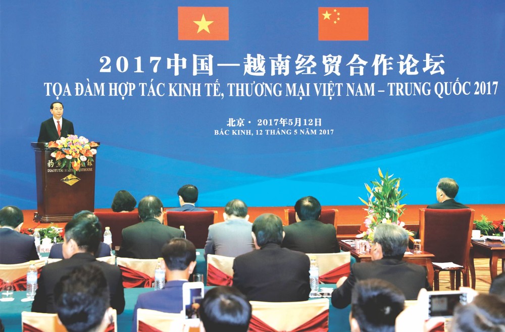 越南重視及優先與中國推動經濟合作 ảnh 1