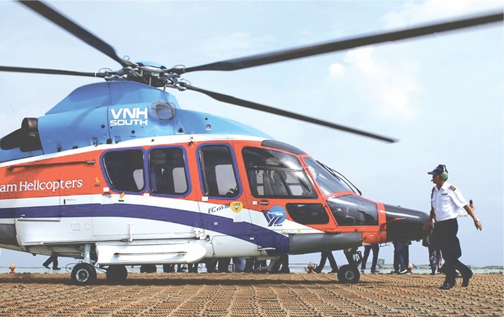 時代廣場大樓上的直升機坪。（圖片來源：互聯網）