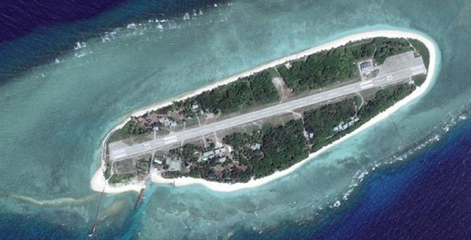 長沙群島的巴平島。（圖片來源：互聯網）