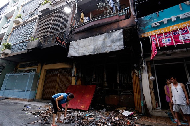 第三郡第十二坊黎文士街453/6號住房曾發生火警， 導致6人死亡。（圖片來源：中容）