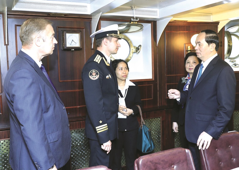 國家主席陳大光圓滿結束訪俄羅斯行程 ảnh 1