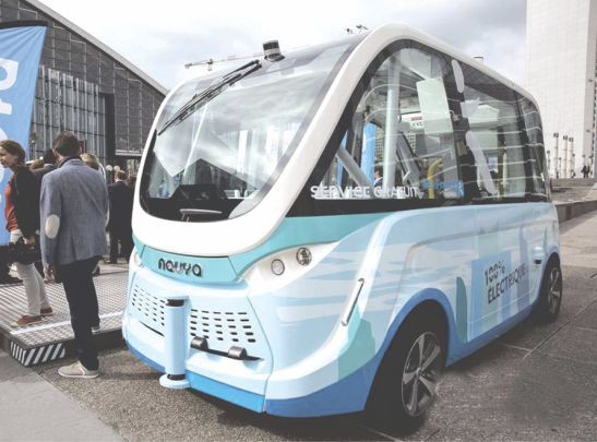 無人駕駛小巴（圖片來源：互聯網）