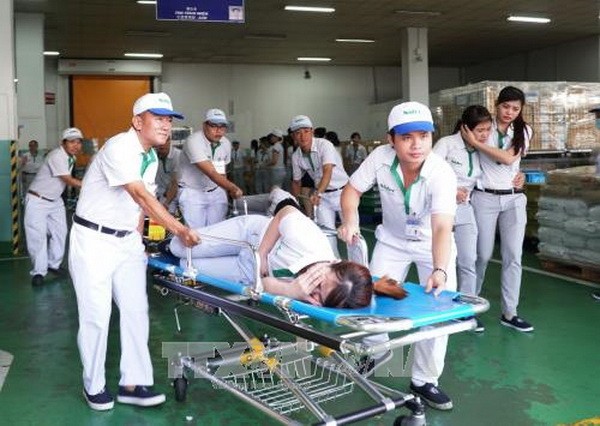 集體食物中毒處理調查演習。