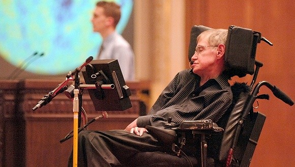 霍金被譽為科學蒼穹的閃耀之星。