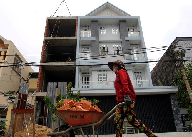 屬於被擱置規劃的住房只可以簽發暫時建築許可證。