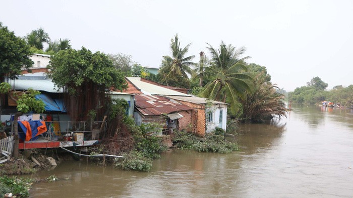 第二郡榕翁素涌潛伏坍塌隱患的房子。