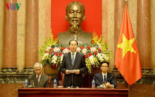 國家主席陳大光 （圖源VOV）