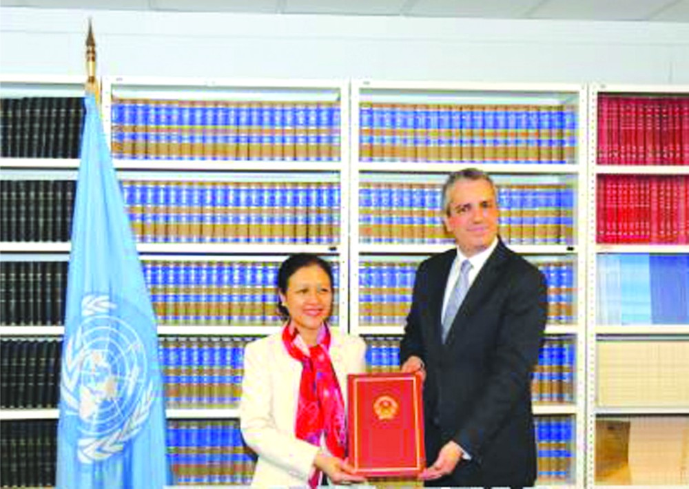 越南批准加入《禁止核武器條約》