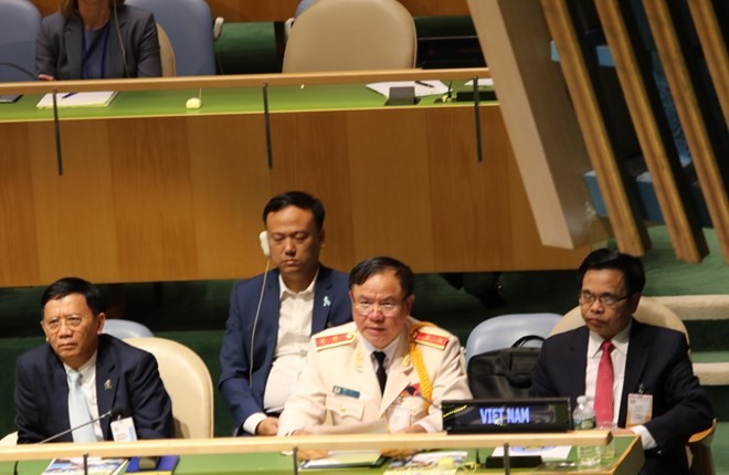 越南警察積極參與聯合國各項活動