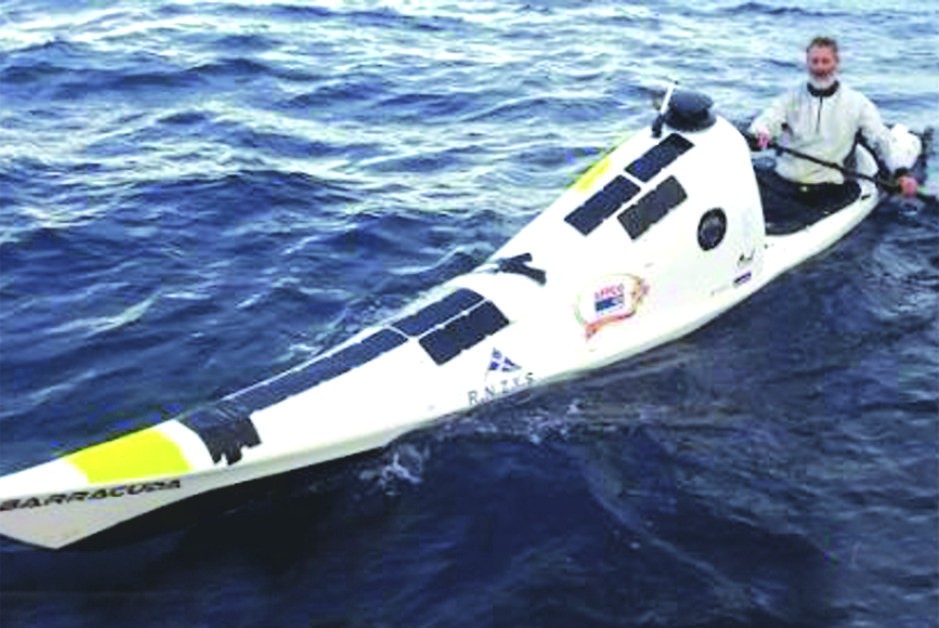 探險家渡 2200 公里海域　為氣喘研究籌款