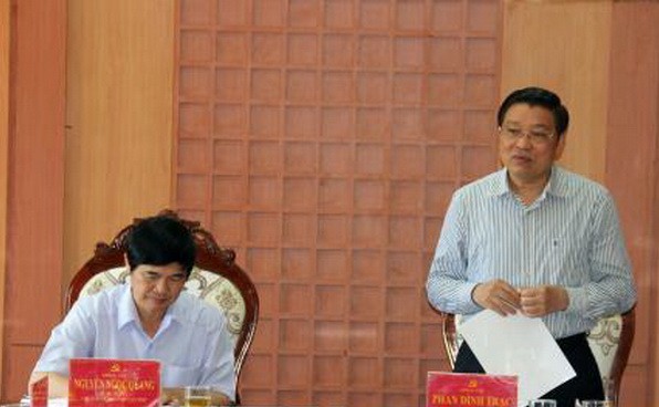 黨中央書記、中央肅貪指委會常務副主任、中央內政部長潘廷濯