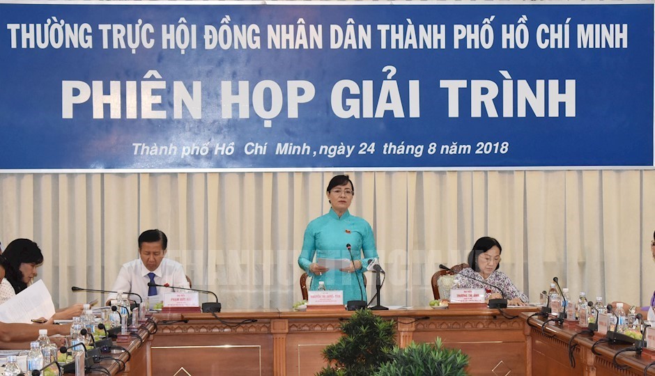 市委副書記、市人民議會主席阮氏決心