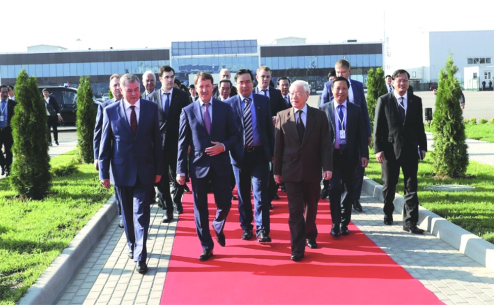 越俄深化多方面合作關係 ảnh 1