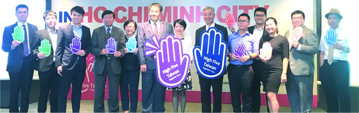 台灣旅遊業者在本市推廣旅遊產品。