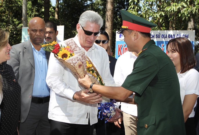 古巴國務委員會兼部長會議主席迪亞斯‧卡內爾‧貝穆德斯