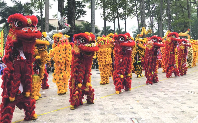 第二次舞龍獅盛會開幕