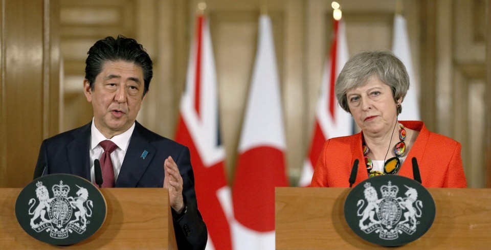 日英就構建新經濟協定達成一致