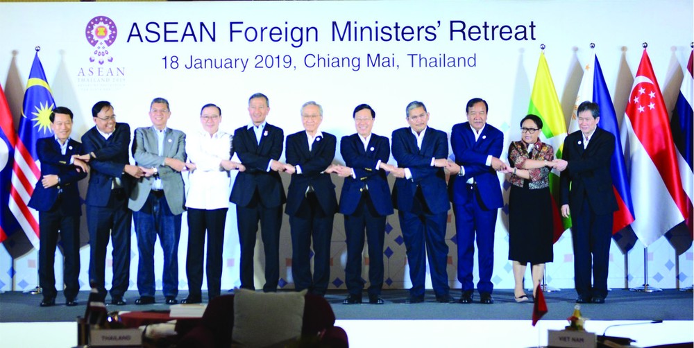 各東盟團長合照留念。