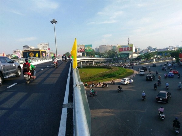 高架橋落成通車可緩解進入機場交通壓力。