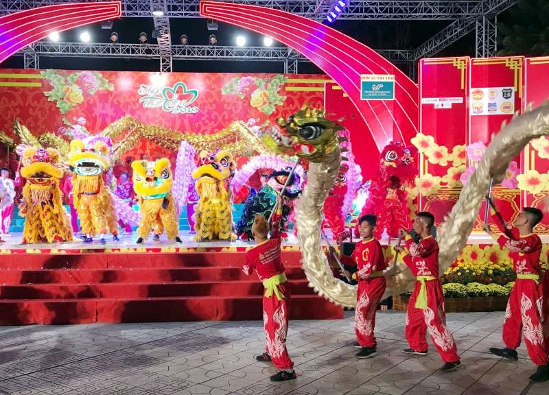 第五郡今起表演龍獅歌舞慶元宵。