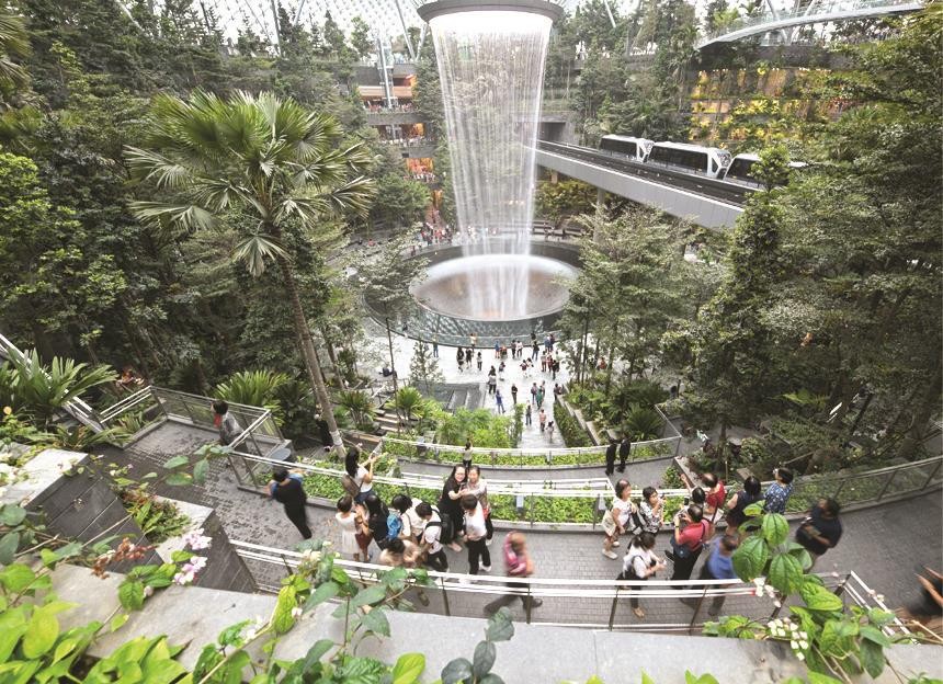 新加坡機場新地標“星耀樟宜”亮相