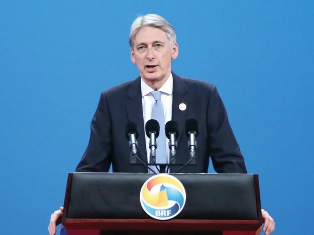 英國財政大臣哈蒙德