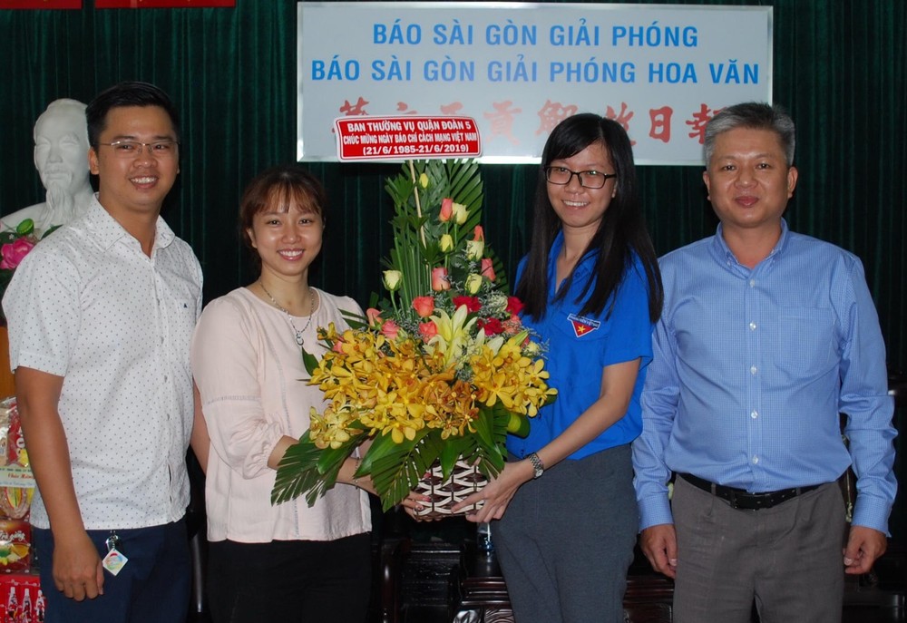 願《西貢解放報》為本市作出更傑出貢獻 ảnh 5