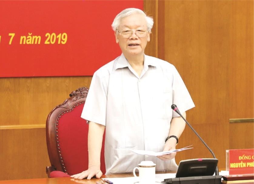 黨中央總書記、國家主席、中央肅貪指委會主任阮富仲