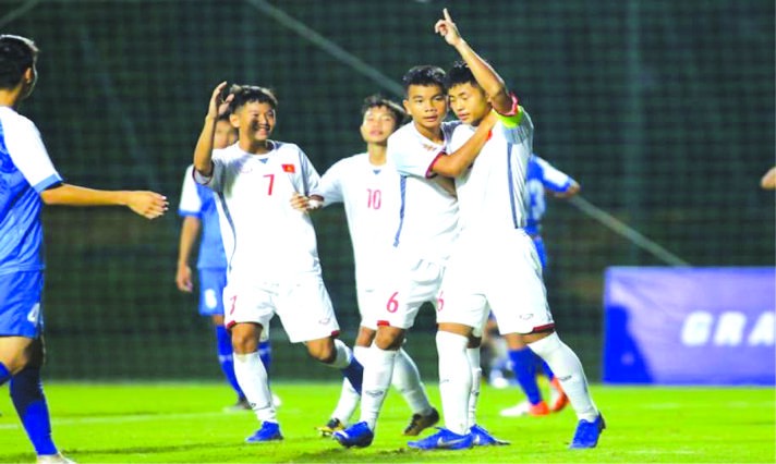 越南隊暫列H組頭名。