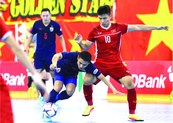 泰國-越南比賽一瞥。