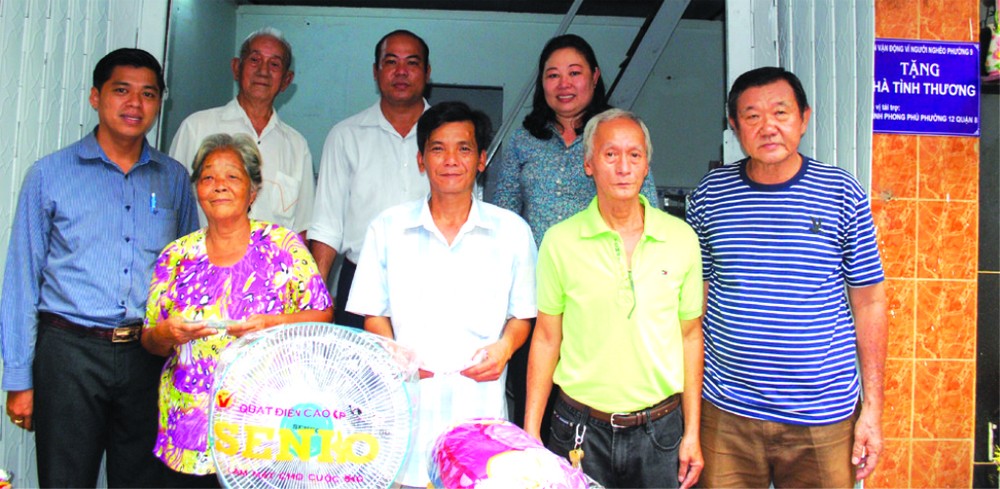 豐富會館贊助貧困戶建溫情屋