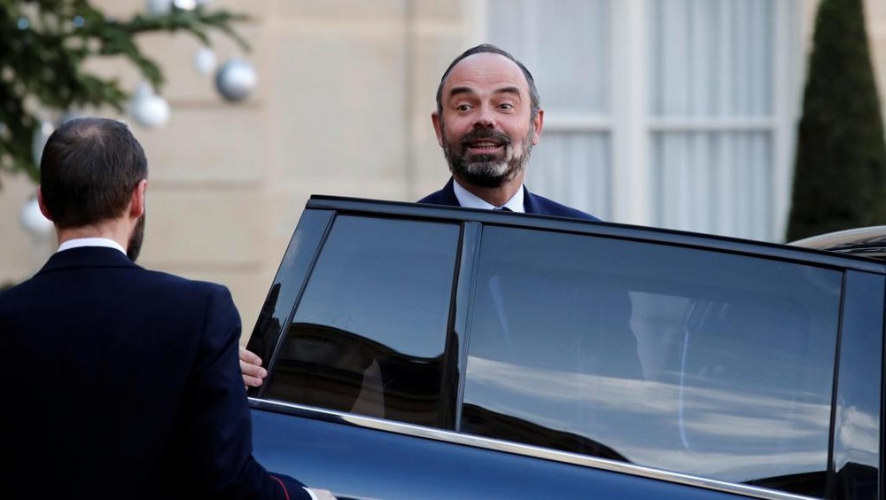 12月18日的法國總理菲利普 攝影：路透社Reuters-Benoit Tessier