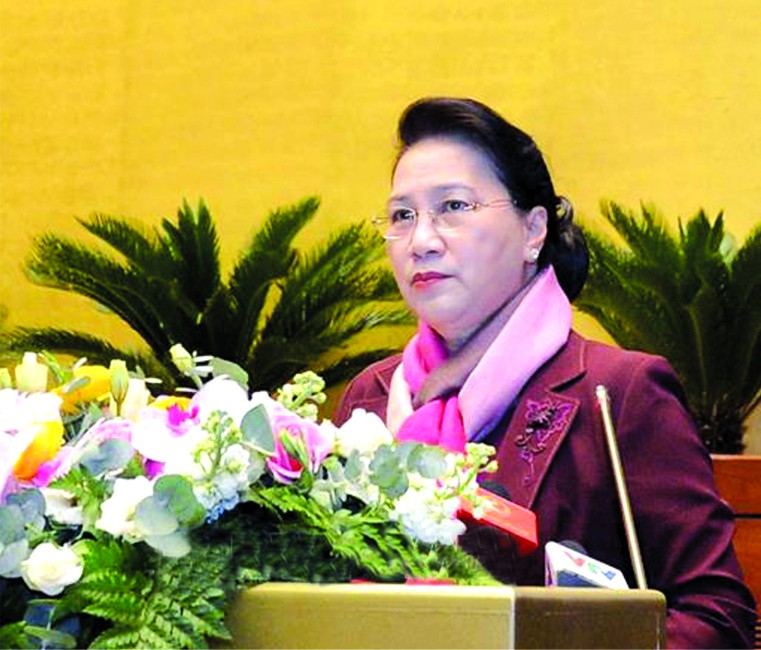 國會主席阮氏金銀