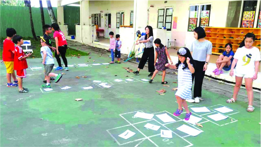 拼音班上課活動一瞥。