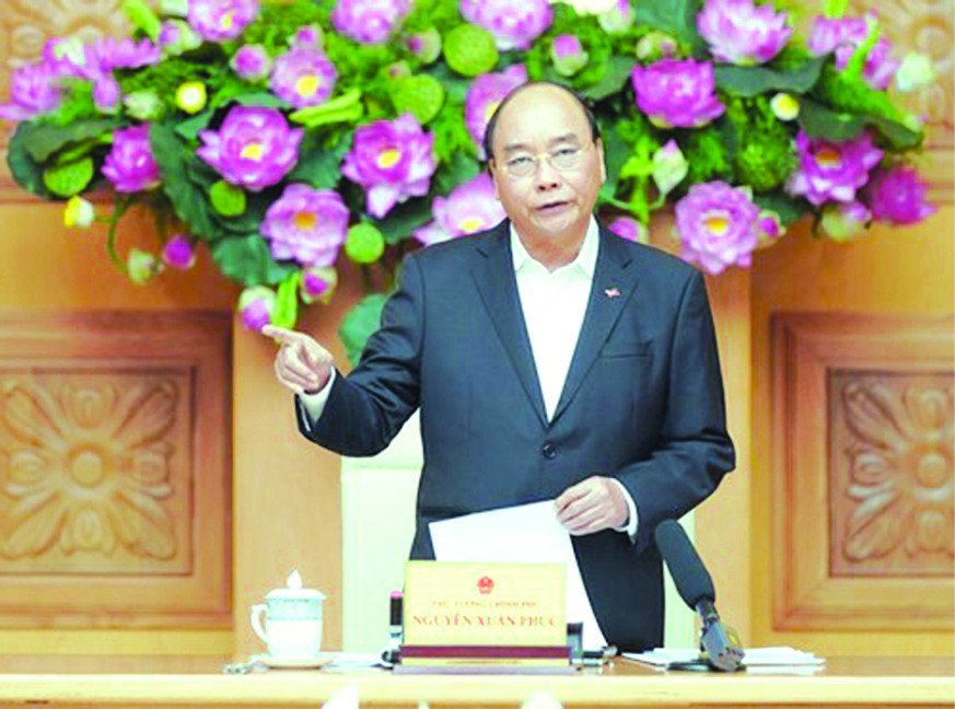 　　政府總理阮春福指導各省市 全力以赴防控疫情。