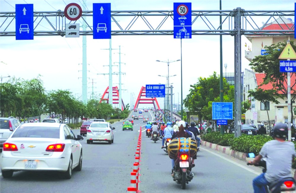 市交通運輸廳最近告知，該廳已成功消除平盛郡平利一橋上的交通事故頻發地點。