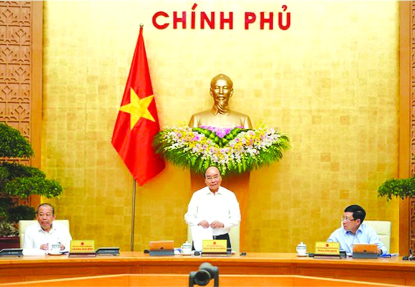 政府總理阮春福主持會議。