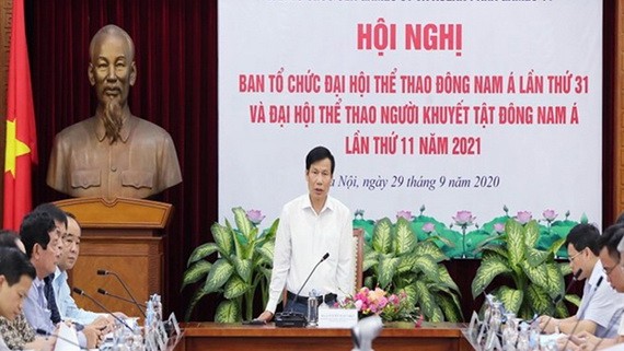 體育總局副局長陳德奮發表講話