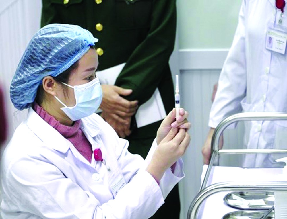 越南 Nanogen 公司生產 Nano Covax 新冠肺炎疫苗。