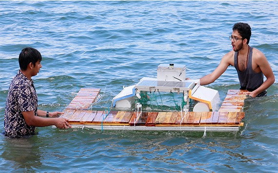 　Clearbot的團隊已完成可處理更多海洋垃圾的機械船，目前正部署在香港應用。