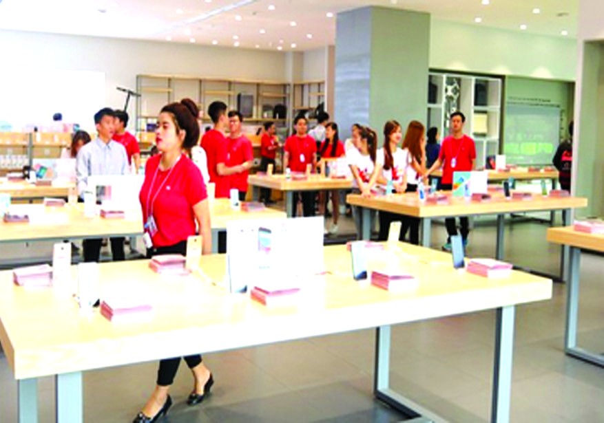 小米智能手機在越南市場的銷路日增。