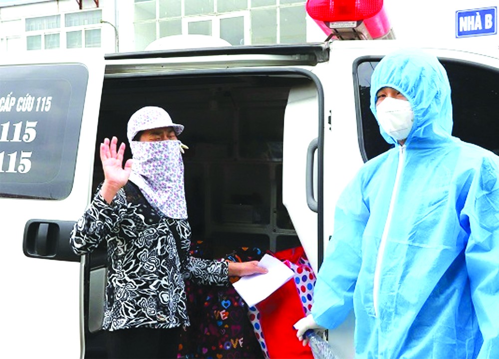 海陽送最後新冠病例出院。