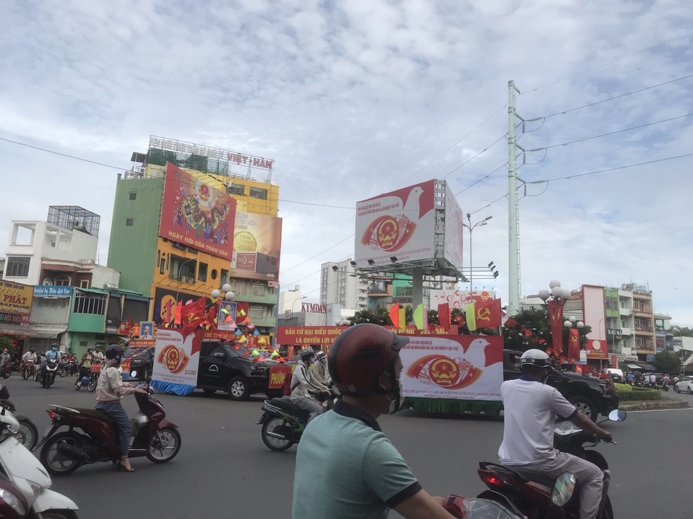 選民喜迎選舉盛會 ảnh 1