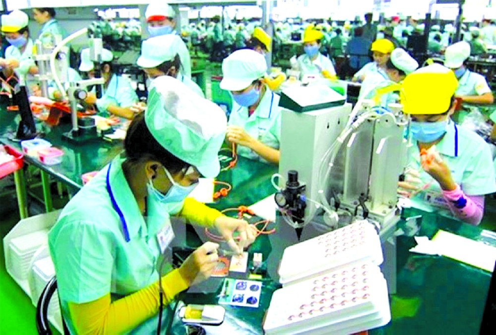 我國電子領域吸引許多 FDI 企業投資。