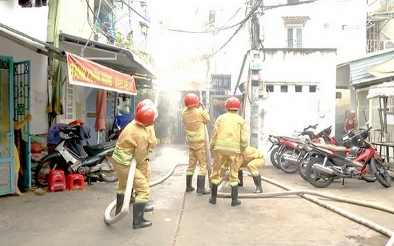 鐵路居民區獲投資裝備良好的消防工具和力量。