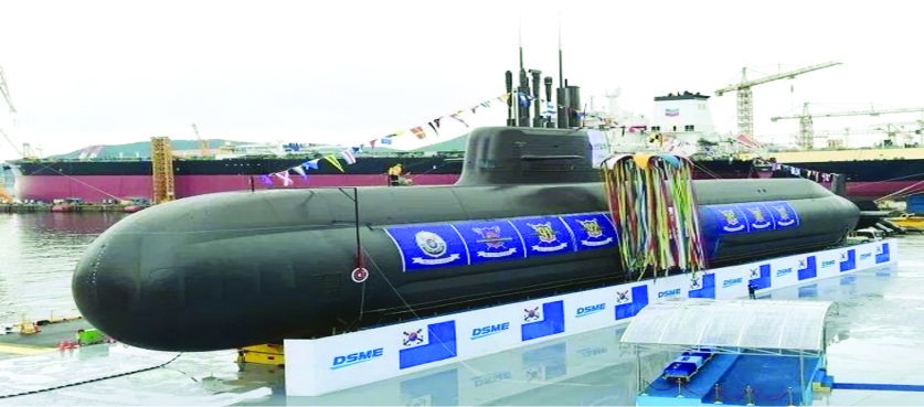 “島山安昌浩”號是張保皋III級第一批次首艇。